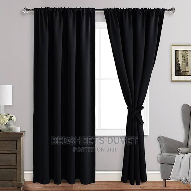Luxurious Black Curtains · Photo 3