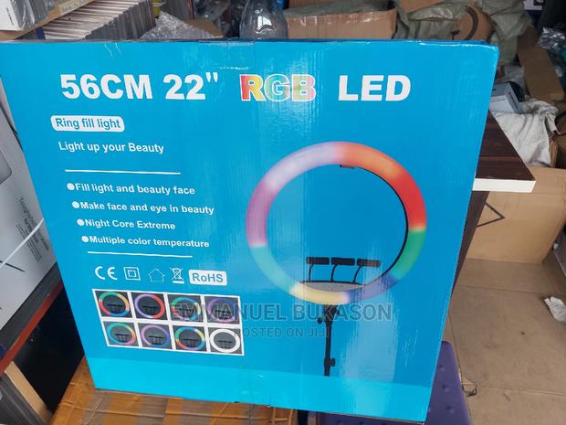 22inches RGB Multi Coloured Ringlight · Photo 3