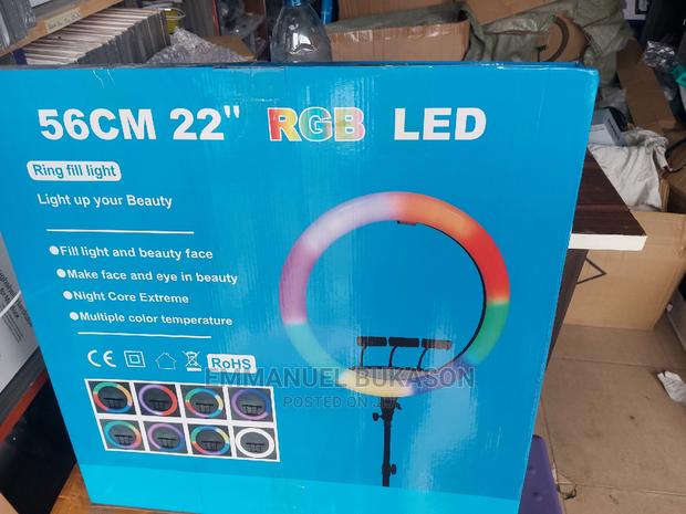 22inches RGB Multi Coloured Ringlight · Photo 4