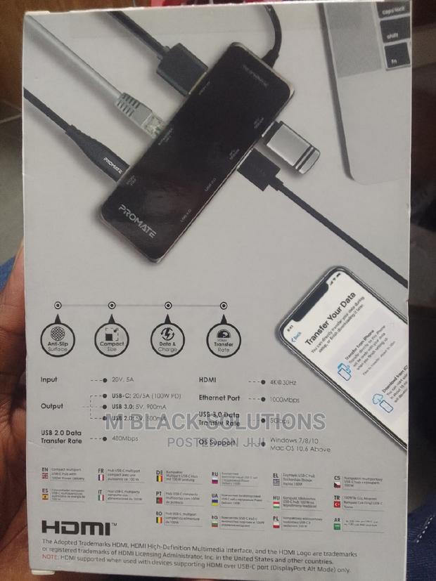 Promate Multiport 9 in 1 Usb C Hub · Photo 3