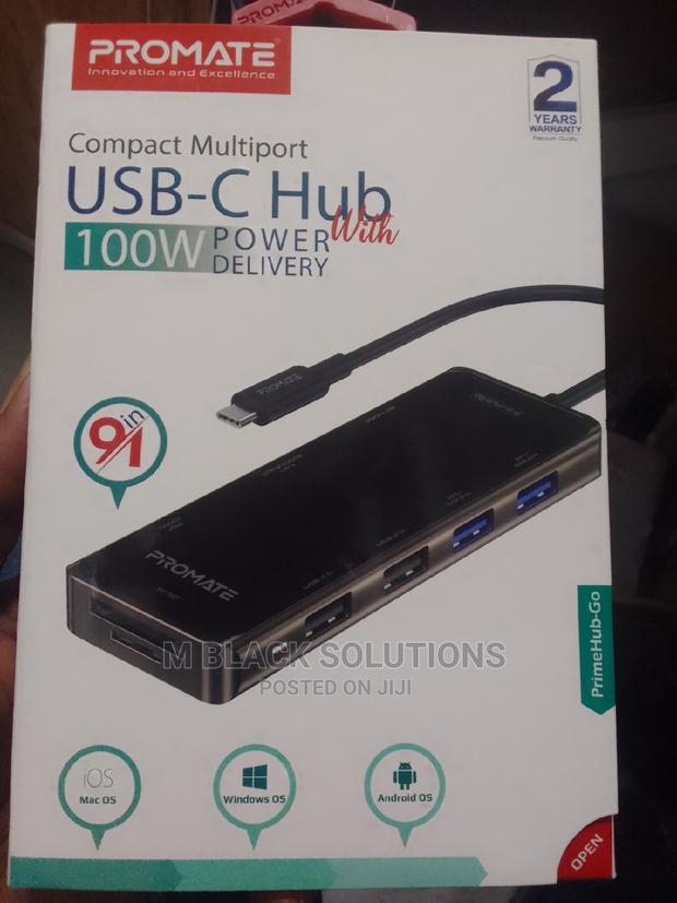 Promate Multiport 9 in 1 Usb C Hub · Photo 4