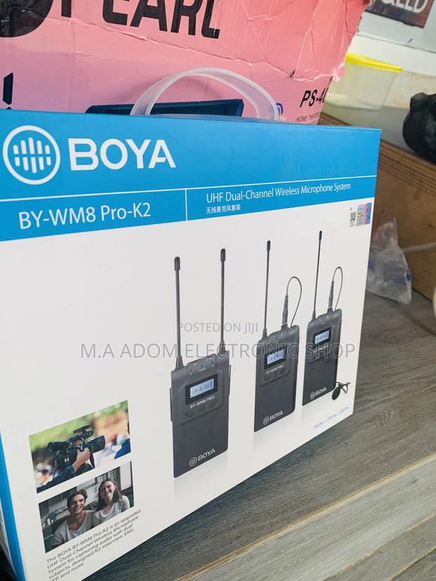 BOYA by-Wm8 Pro- UHF Dual-Channel Wireless Microphone Syst · Photo 2
