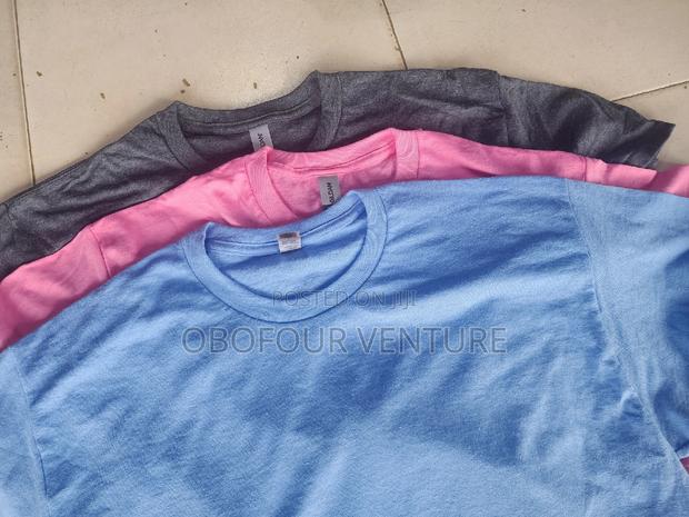 Unisex Plain T-shirts From America · Photo 4
