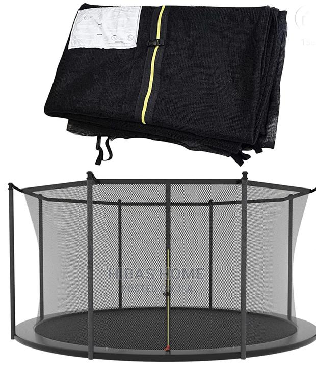 8ft Trampoline Replacement Enclosure Net for Round Frames · Photo 3