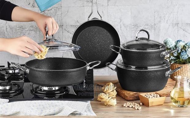 Granite Cookware Set / 4 Piece Granite Sauce Pan photo 3