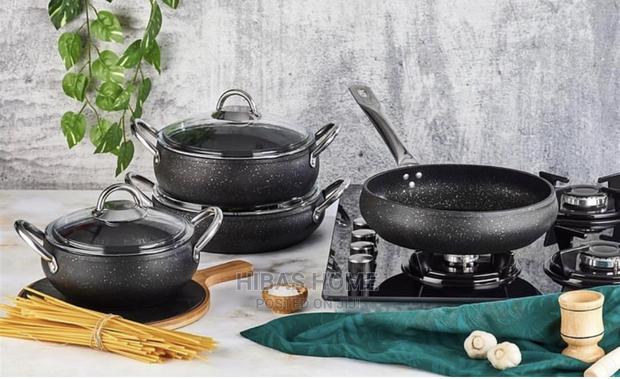 Granite Cookware Set / 4 Piece Granite Sauce Pan photo 2