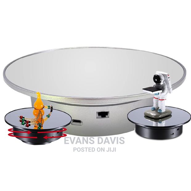 25cm Two Way Electric Item Display Turntable/ Rotating Stand · Photo 4