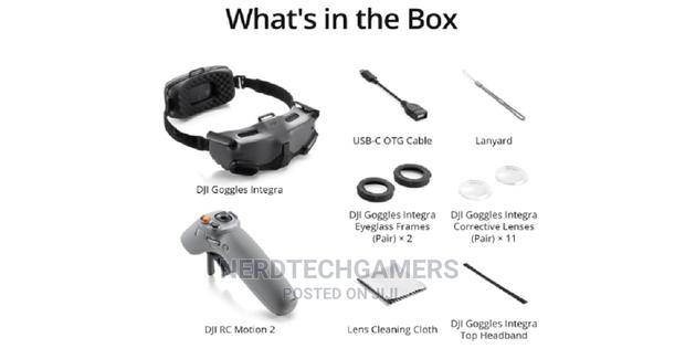DJI Goggles Integra Motion Combo-Immersive Motion Control. · Photo 4