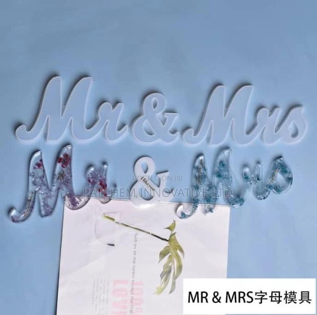 Mr Mrs Silicone Mold