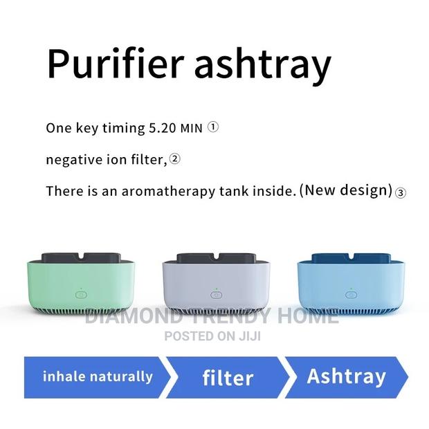 Air Purifier Ash Tray With Aroma Therapy. photo 2