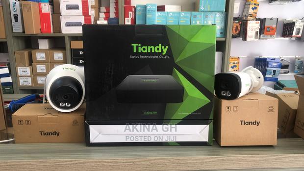 Tiandy 2mp Ip Full Color Audio CCTV Camera 4ch Set Kit · Photo 4