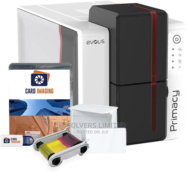 Evolis Primacy Dual Sided Id Card Printer Supplies Bundle · Photo 2