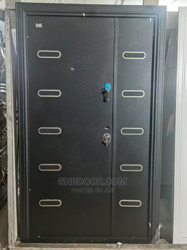 Gl01 Eu Security Door One Half Double Lock Matel and Wooden