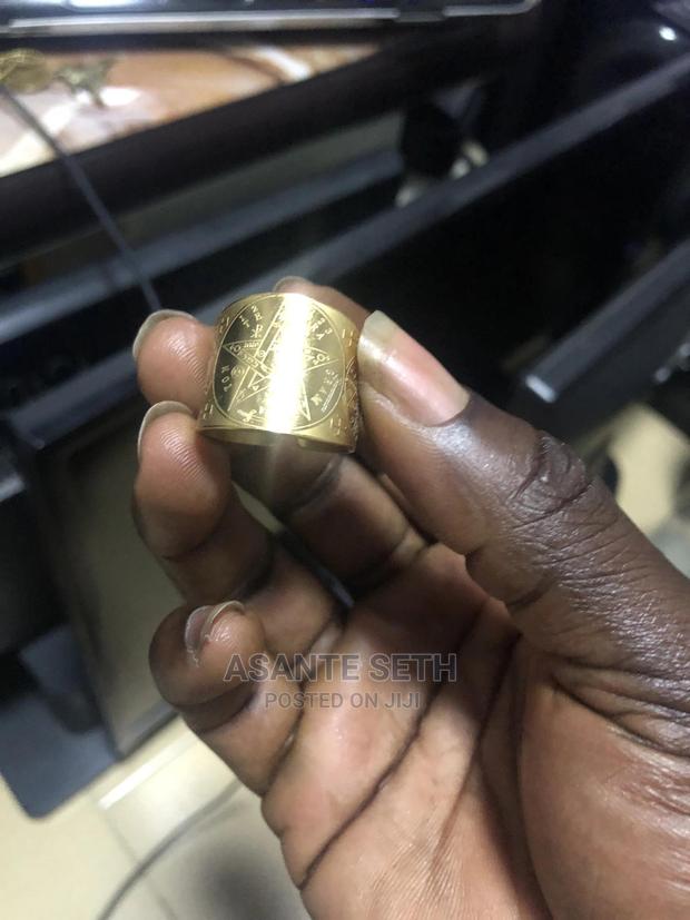 The Powerful Tetragrammaton Ring for Protection 4 Letters Of photo 8