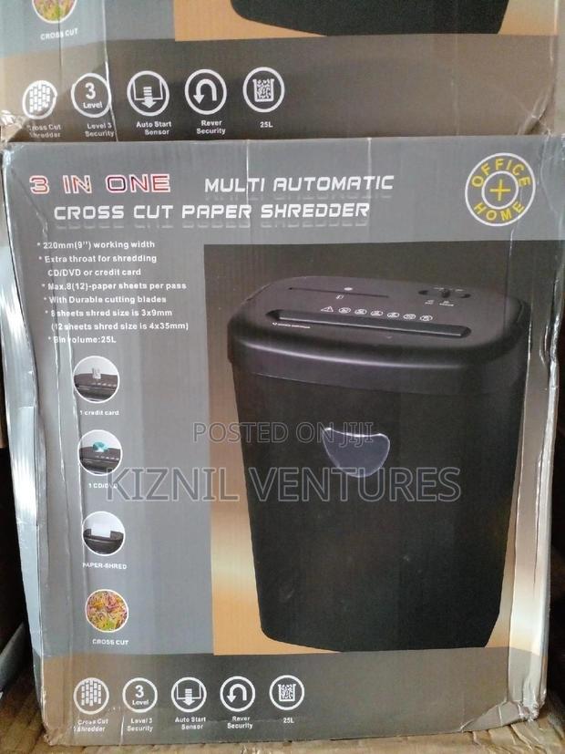 Paper Shredder (Cross Cut)