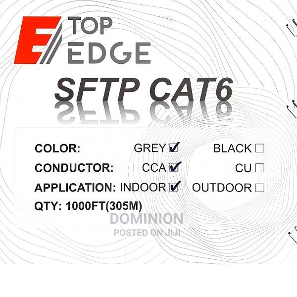 Top Edge Cat6 SFTP 305m Grey High Speed 1000mbps Indoor · Photo 4