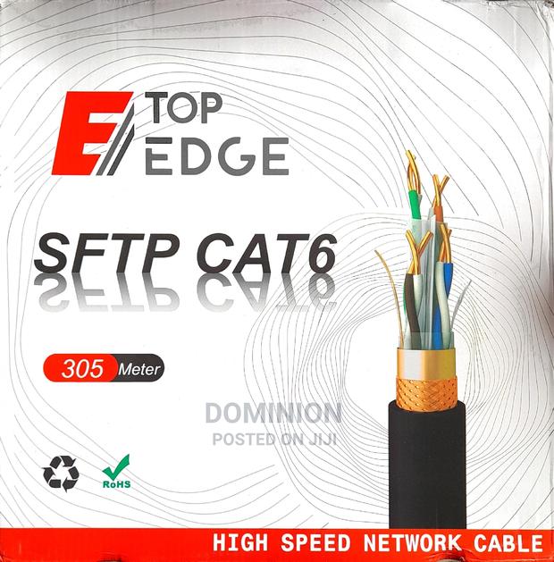 Top Edge Cat6 SFTP 305m Grey High Speed 1000mbps Indoor · Photo 3