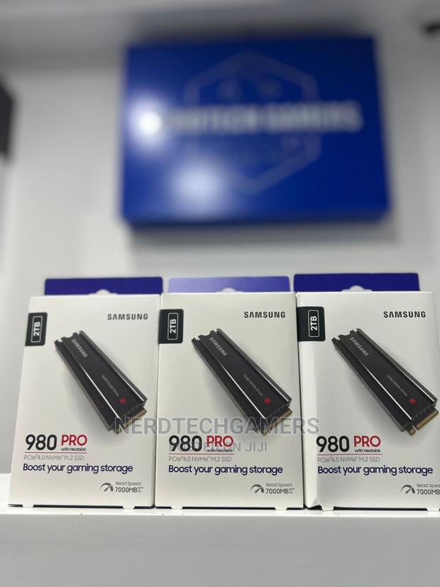 SAMSUNG 980 PRO SSD With Heatsink 2TB Pcie Gen 4 · Photo 3