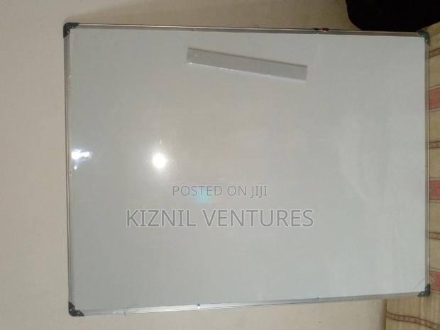 White Magnetic Board 3ft × 6ft + Free Magnetic Duster. 1face