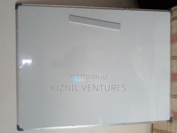 White Board Double Sides 90cm X 120cm +Free Magnetic Duster