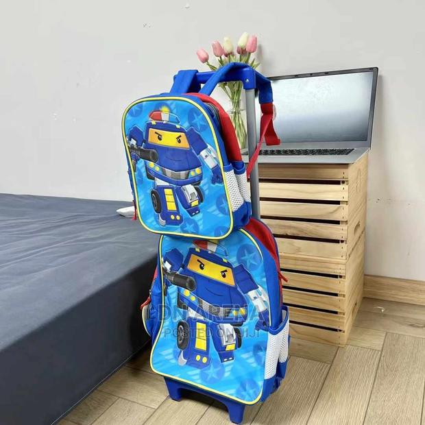 2 in 1 Trolley Backpacks 14inches Plus a Small Bag · Photo 4