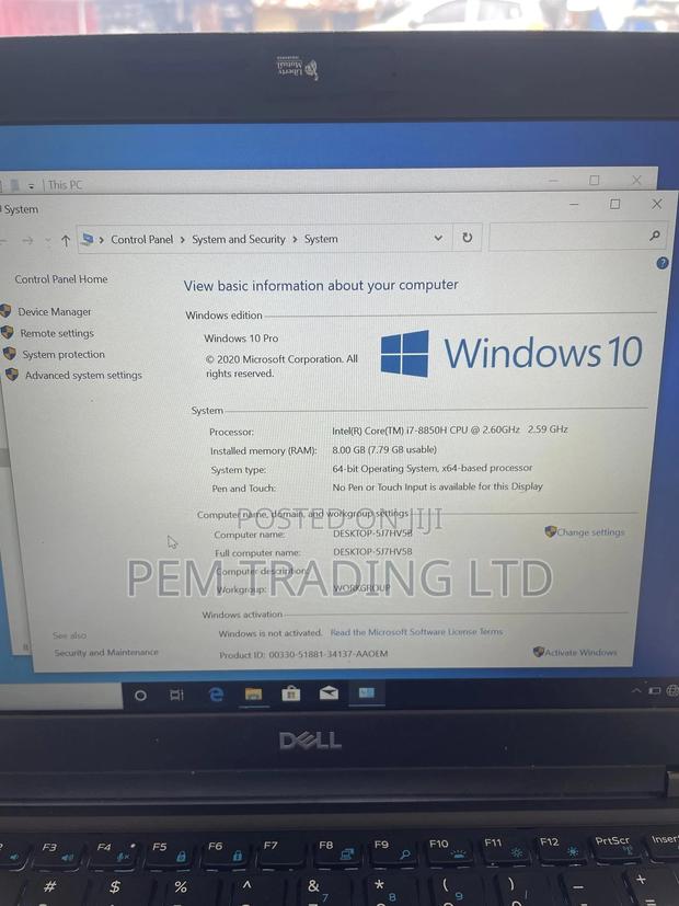 Laptop Dell Latitude 5491 8GB Intel Core I7 SSD 256GB photo 6