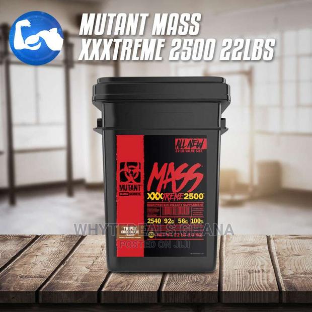 Mutant Mass Extreme Gainer Build Muscle Size Strength 22lb · Photo 3