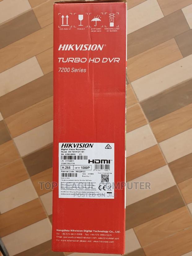 Hikvision 4 Channel 720p 1u H.265 DVR photo 3
