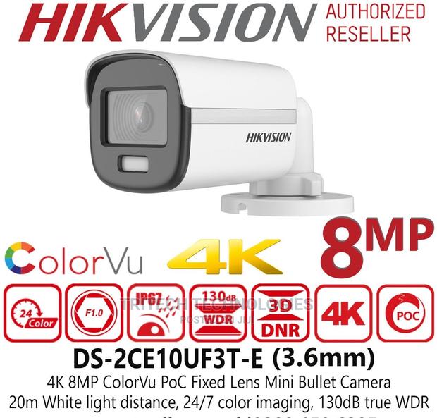 Colorvu Poc Fixed Mini Bullet Camera DS-2CE10UF3T-E · Photo 4