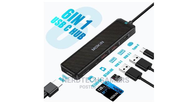 USB C Hub at 60HZ, Mokin 6 in 1 USB C to HDMI Multiport Adap · Photo 4