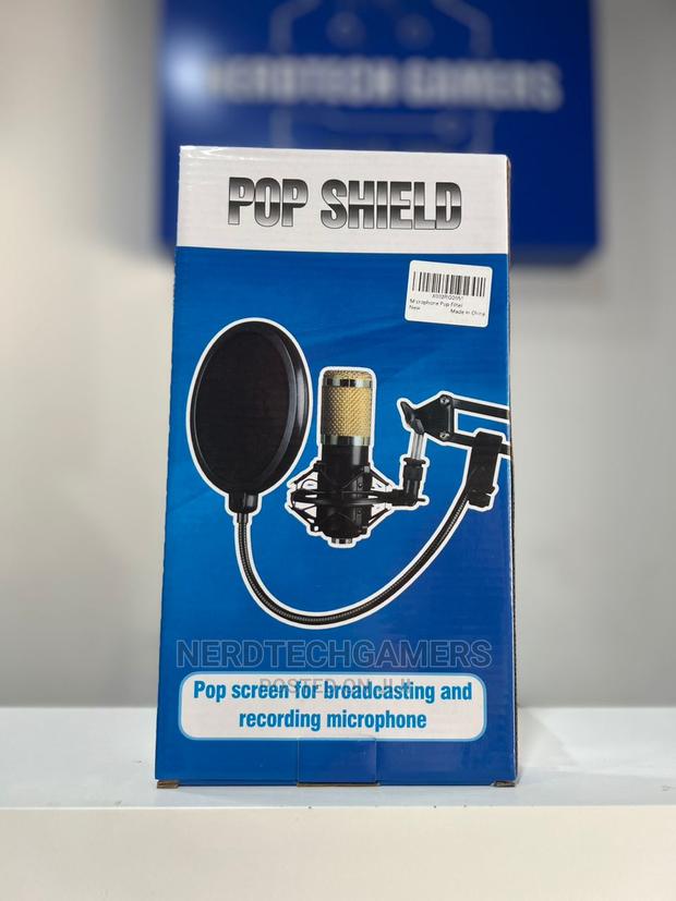 Earamble Studio Microphone Pop Filter Round Shape Mic Wind M · Photo 3