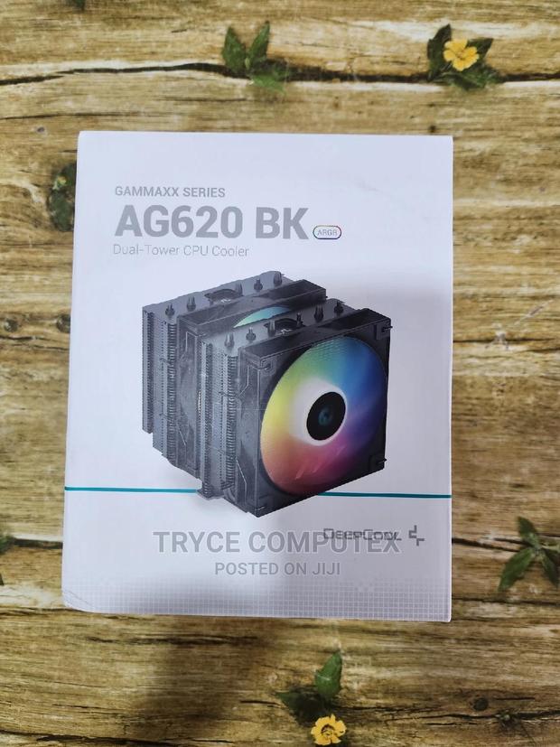 Deepcool Ag620 Argb Dual-Tower 120mm Cpu Air Cooler · Photo 4