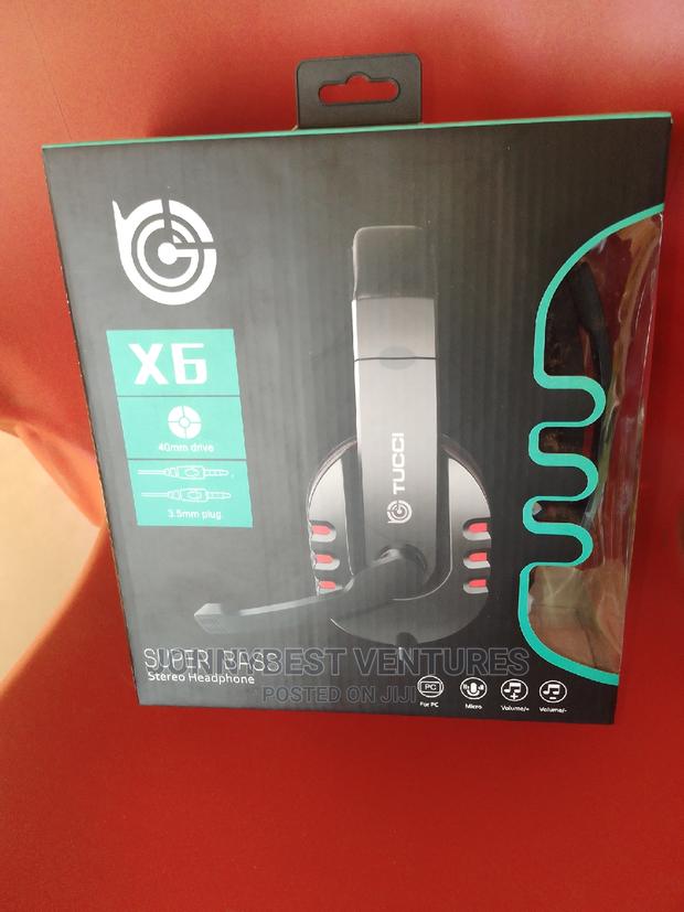 X6 Super Bass Tucci Headset