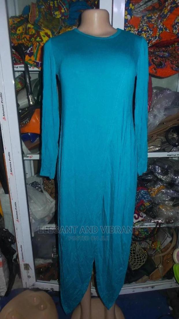 Long Stylish Dress With a Cut on the Back photo 2