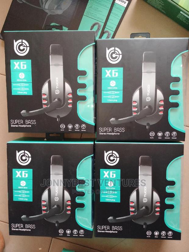 X6 Super Bass Tucci Headset photo 3