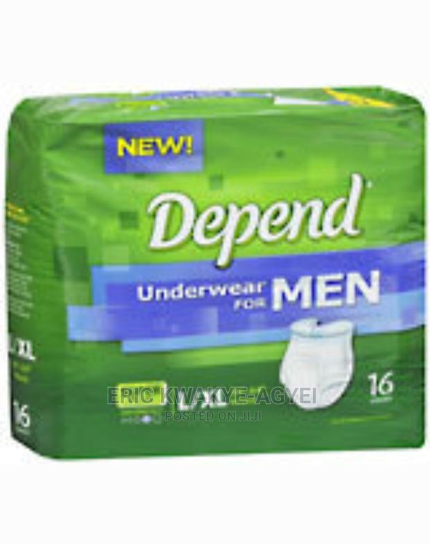 Depend Underwear for Men Super Pl) Absorbency L/Xl38"- 64"16 · Photo 2