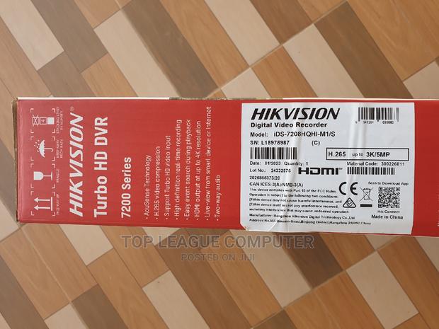 Hikvision DVR 8 Channel Up to 5MP Ids-7208hqhi-M1/S photo 4