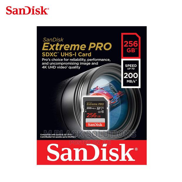 Sandisk Extreme Pro 200mb/S 256GB SDXC Memory Card · Photo 2