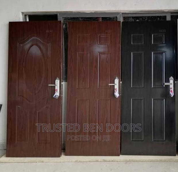 Foreign Panel Doors for Bedroom and Washroom [Frames+Keys] · Photo 2