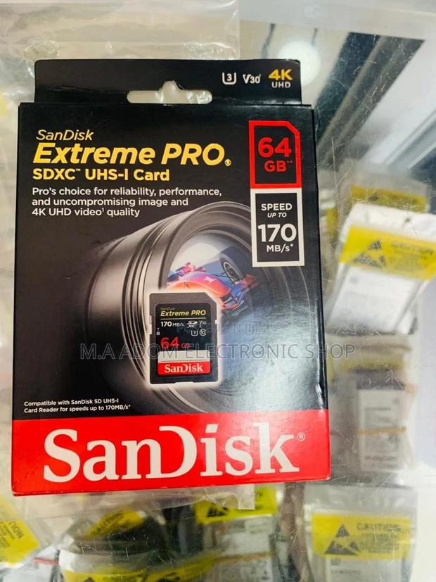 Professional Sandisk 64GB Extreme PRO · Photo 2