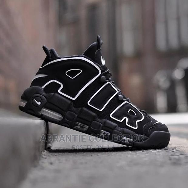 Nike Air Uptempo Black/White · Photo 3
