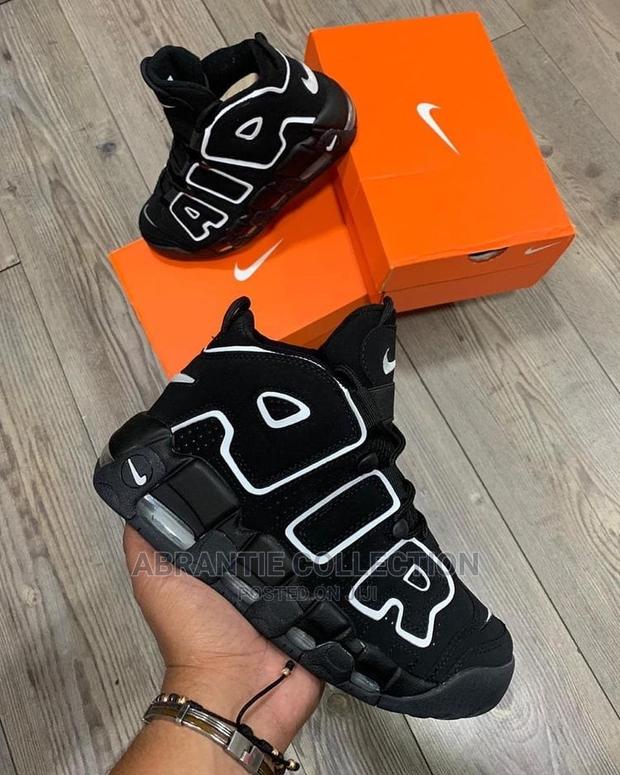 Nike Air Uptempo Black/White · Photo 4