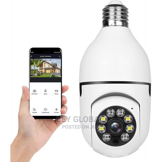 360° Wireless Wifi Panoramic Bulb Camera PTZ · Photo 4