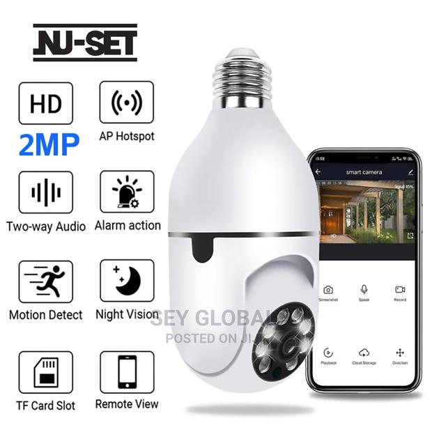 360° Wireless Wifi Panoramic Bulb Camera PTZ · Photo 3