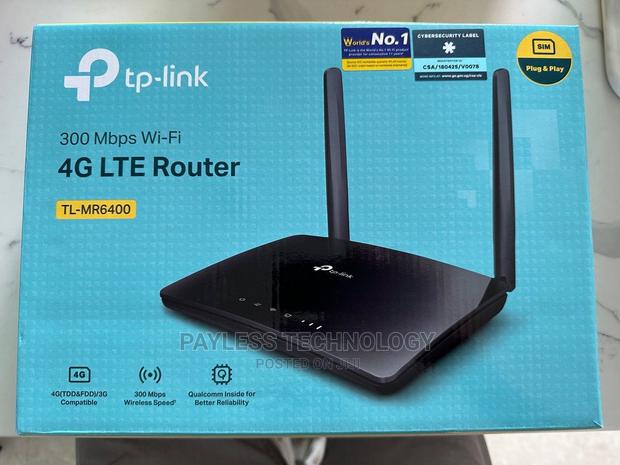 Tp-Link TL-MR6400 4G LTE Wireless Router · Photo 3