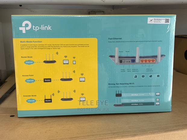Tp-Link Ac750 Wireless Router Archer C20 · Photo 2