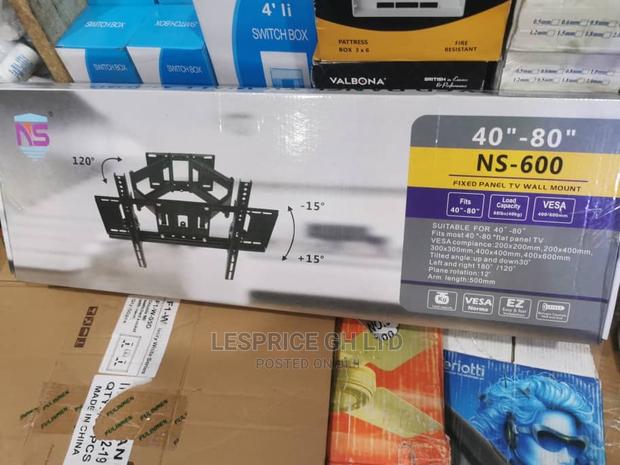 Full Motion TV Wall Bracket Dual Arm Swivel · Photo 2
