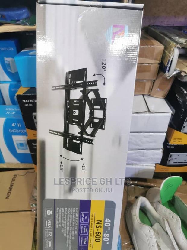 Adjustable TV Wall Bracket Full Motion,40-80” · Photo 2