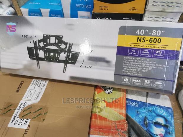 Full Motion TV Wall Bracket High Quality Dual Arm Swivel · Photo 2