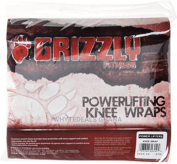 Grizzly Fitness Knee Wrap For Squating, Powerlifting Gym · Photo 4